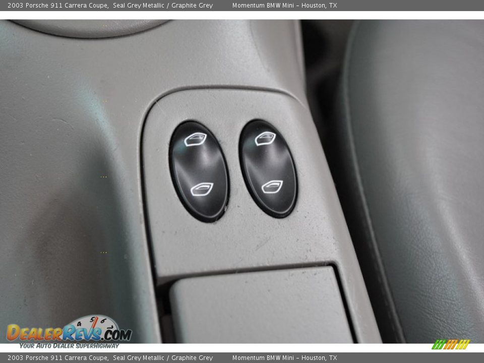 2003 Porsche 911 Carrera Coupe Seal Grey Metallic / Graphite Grey Photo #23