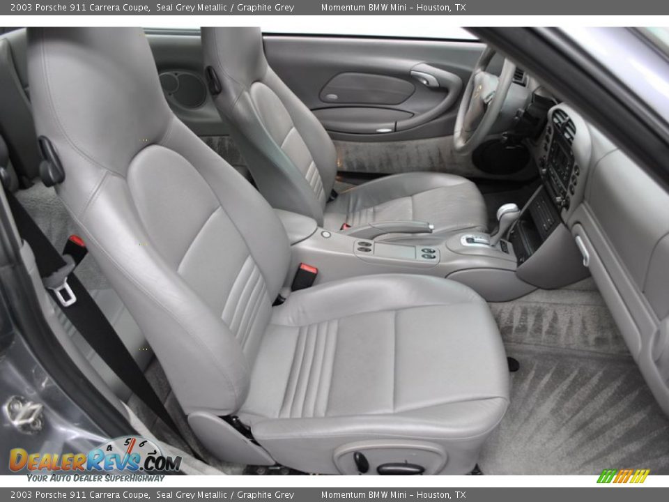 Front Seat of 2003 Porsche 911 Carrera Coupe Photo #31