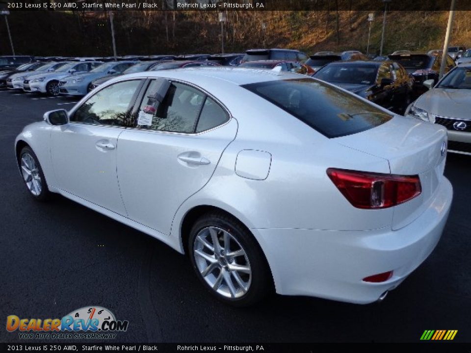 2013 Lexus IS 250 AWD Starfire White Pearl / Black Photo #2