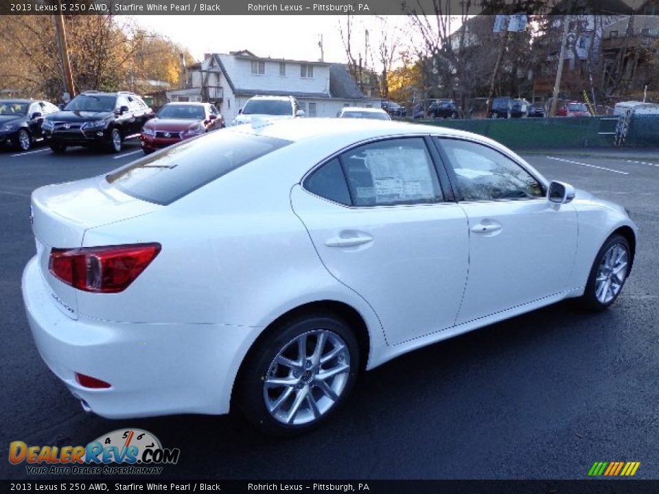 2013 Lexus IS 250 AWD Starfire White Pearl / Black Photo #4