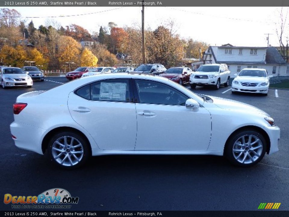 2013 Lexus IS 250 AWD Starfire White Pearl / Black Photo #5
