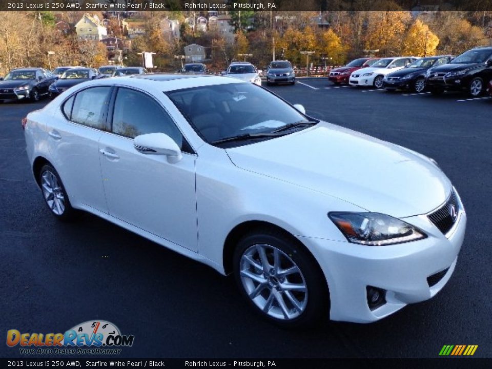 2013 Lexus IS 250 AWD Starfire White Pearl / Black Photo #6