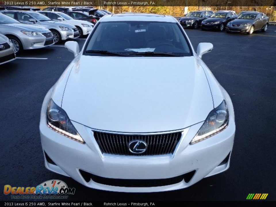 2013 Lexus IS 250 AWD Starfire White Pearl / Black Photo #7