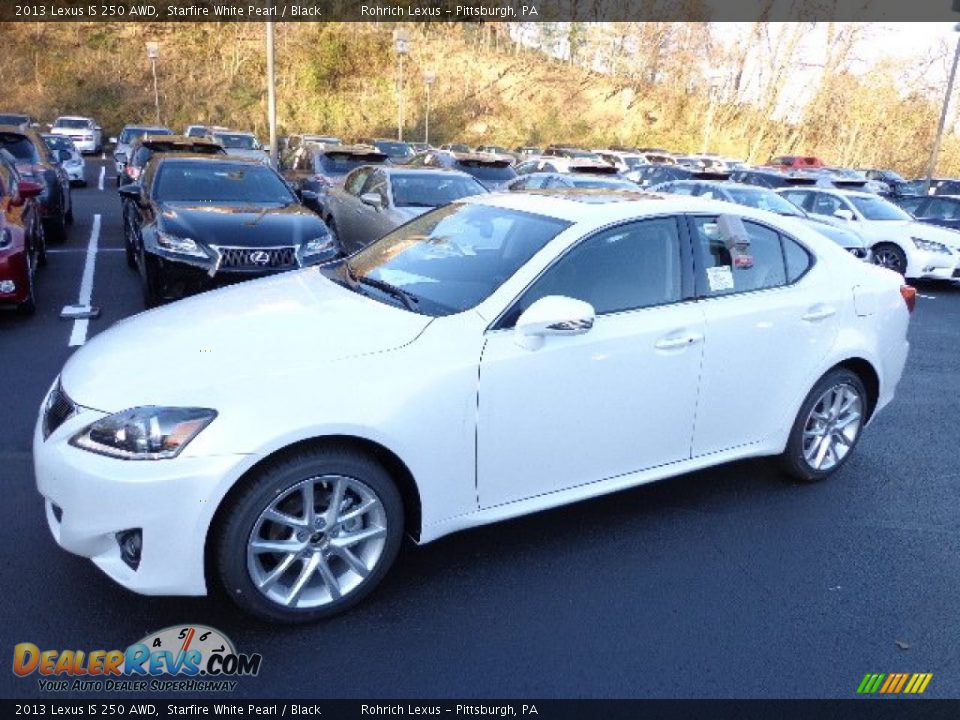 2013 Lexus IS 250 AWD Starfire White Pearl / Black Photo #8