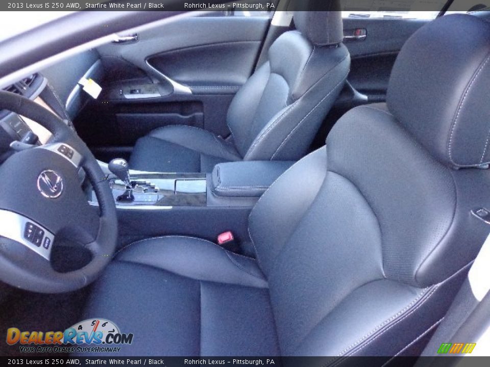 2013 Lexus IS 250 AWD Starfire White Pearl / Black Photo #10