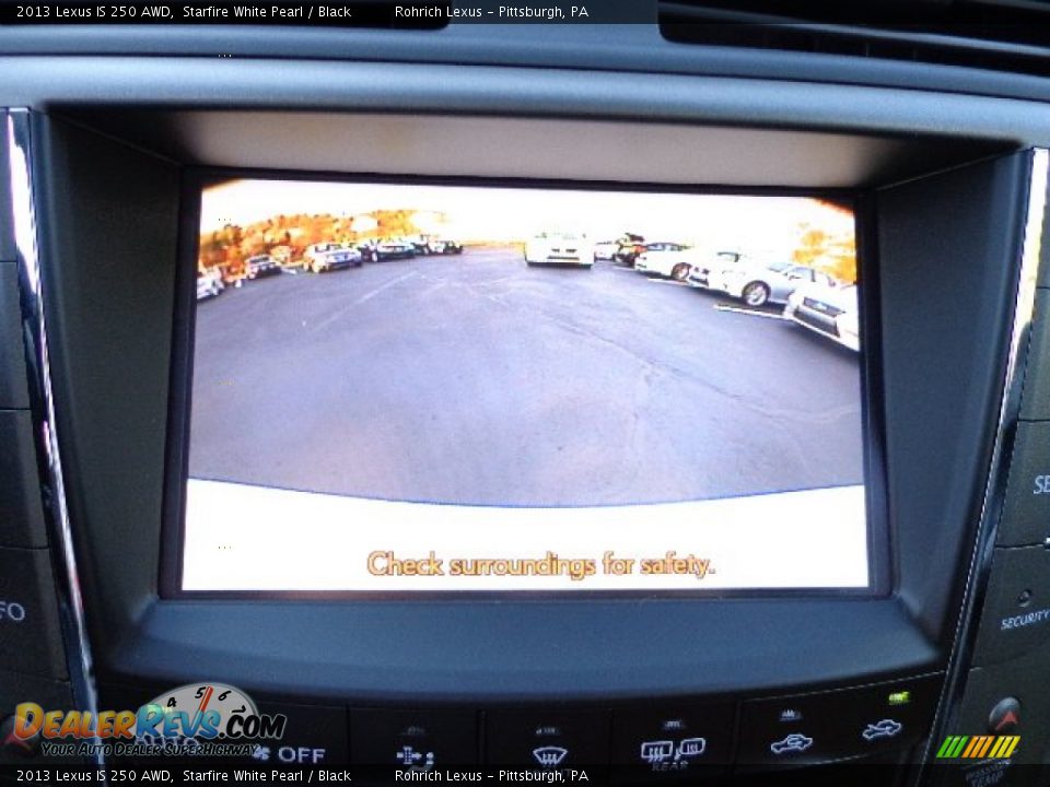 2013 Lexus IS 250 AWD Starfire White Pearl / Black Photo #18