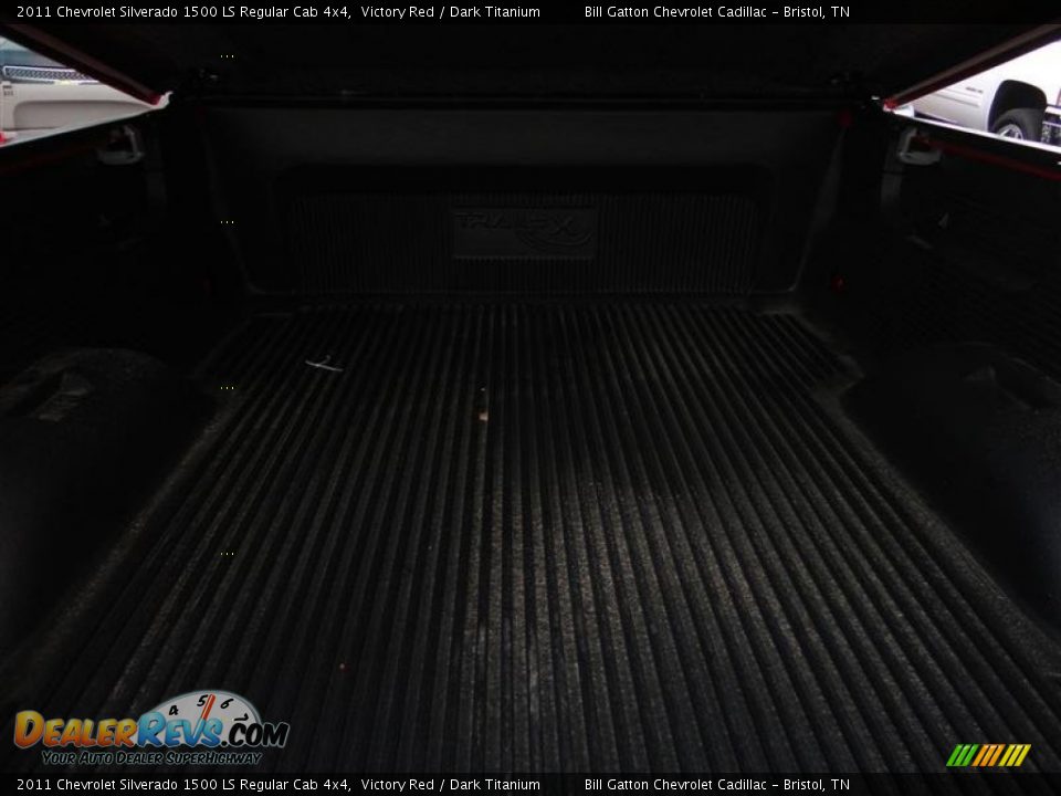 2011 Chevrolet Silverado 1500 LS Regular Cab 4x4 Victory Red / Dark Titanium Photo #4