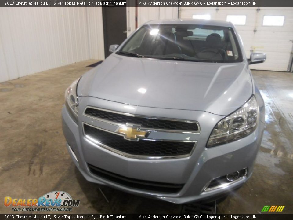 2013 Chevrolet Malibu LT Silver Topaz Metallic / Jet Black/Titanium Photo #3