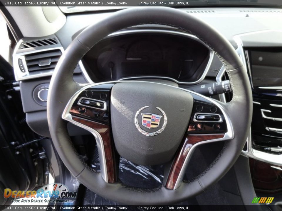 2013 Cadillac SRX Luxury FWD Steering Wheel Photo #18