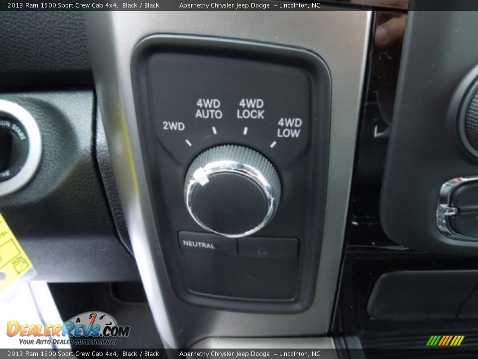 Controls of 2013 Ram 1500 Sport Crew Cab 4x4 Photo #12