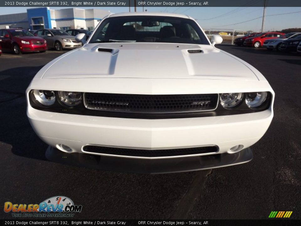 2013 Dodge Challenger SRT8 392 Bright White / Dark Slate Gray Photo #2