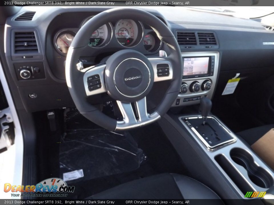 Dark Slate Gray Interior - 2013 Dodge Challenger SRT8 392 Photo #10
