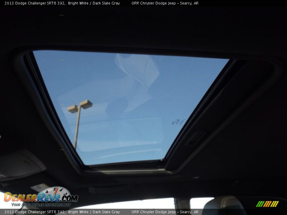 2013 Dodge Challenger SRT8 392 Bright White / Dark Slate Gray Photo #20