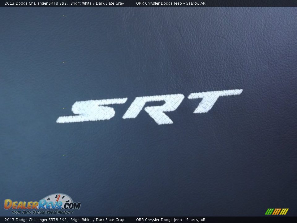 2013 Dodge Challenger SRT8 392 Bright White / Dark Slate Gray Photo #21