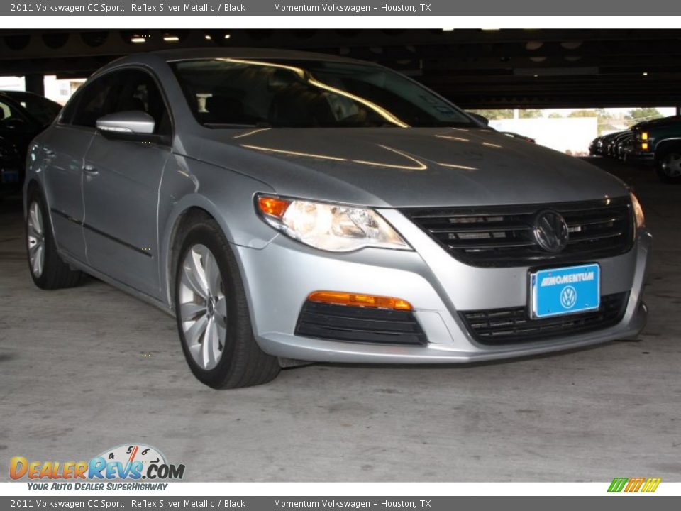2011 Volkswagen CC Sport Reflex Silver Metallic / Black Photo #1
