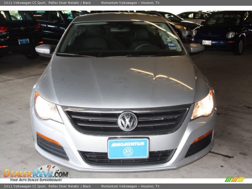 2011 Volkswagen CC Sport Reflex Silver Metallic / Black Photo #2