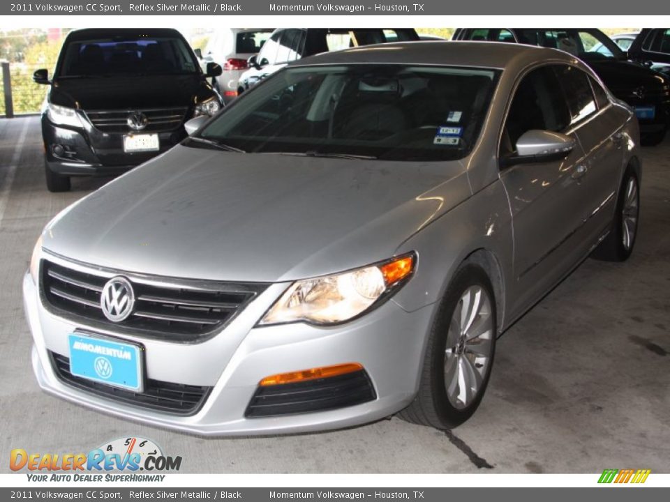 2011 Volkswagen CC Sport Reflex Silver Metallic / Black Photo #3