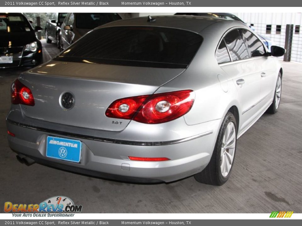 2011 Volkswagen CC Sport Reflex Silver Metallic / Black Photo #6