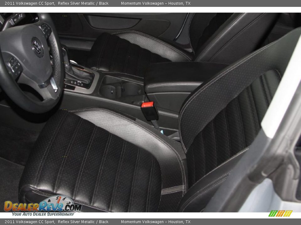 2011 Volkswagen CC Sport Reflex Silver Metallic / Black Photo #8