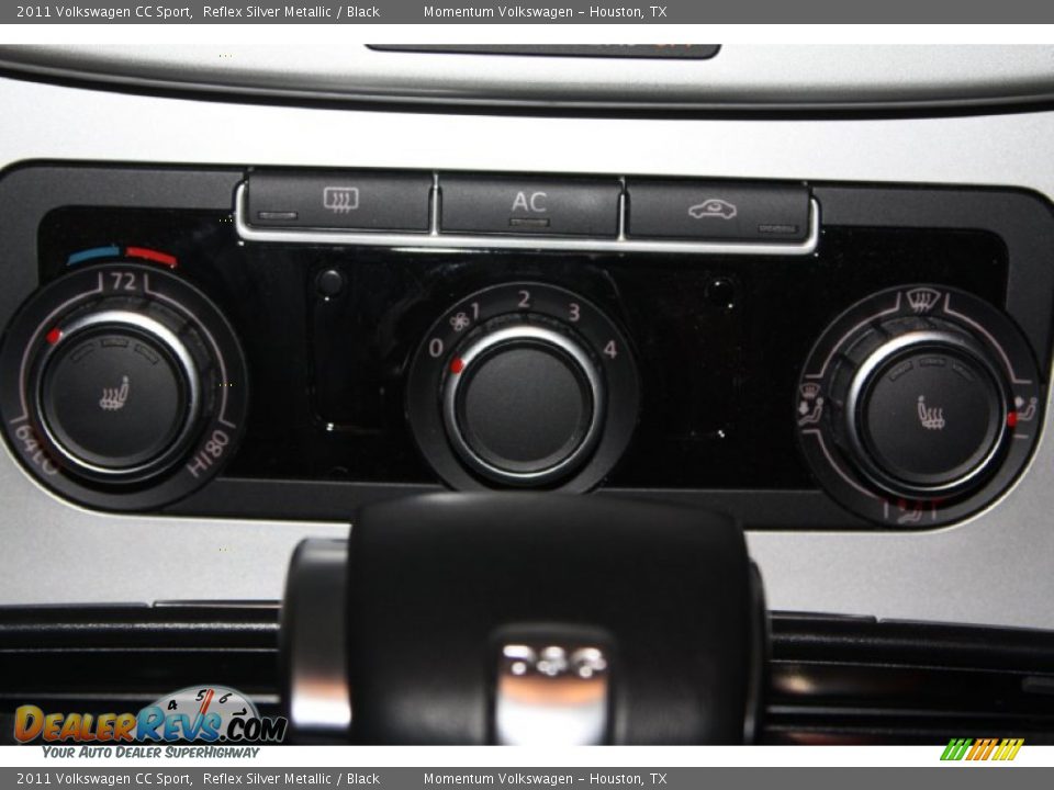 2011 Volkswagen CC Sport Reflex Silver Metallic / Black Photo #14