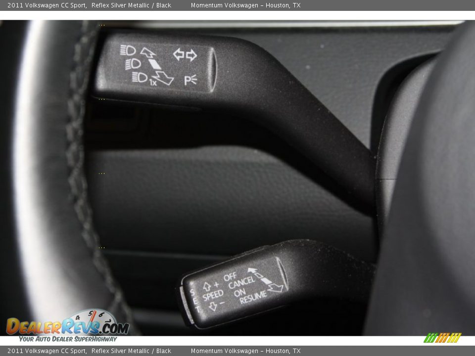 2011 Volkswagen CC Sport Reflex Silver Metallic / Black Photo #18