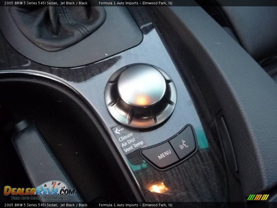 2005 BMW 5 Series 545i Sedan Jet Black / Black Photo #28