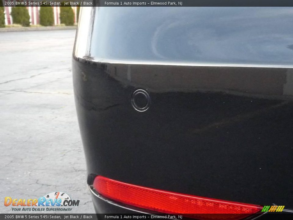 2005 BMW 5 Series 545i Sedan Jet Black / Black Photo #30