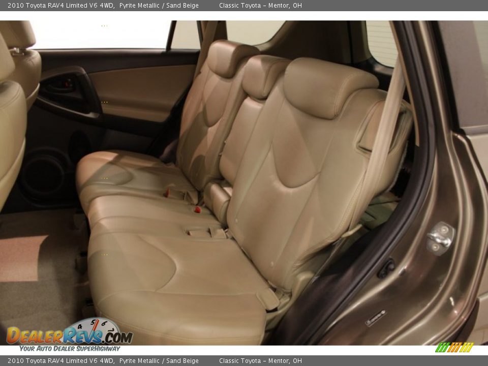 2010 Toyota RAV4 Limited V6 4WD Pyrite Metallic / Sand Beige Photo #13