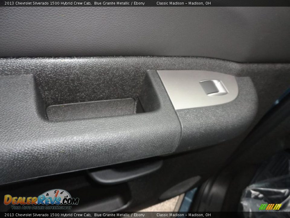 2013 Chevrolet Silverado 1500 Hybrid Crew Cab Blue Granite Metallic / Ebony Photo #8