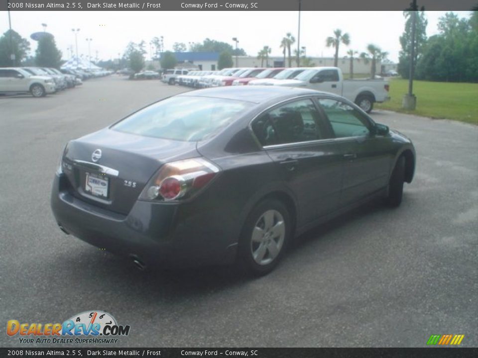 2008 Nissan Altima 2.5 S Dark Slate Metallic / Frost Photo #5