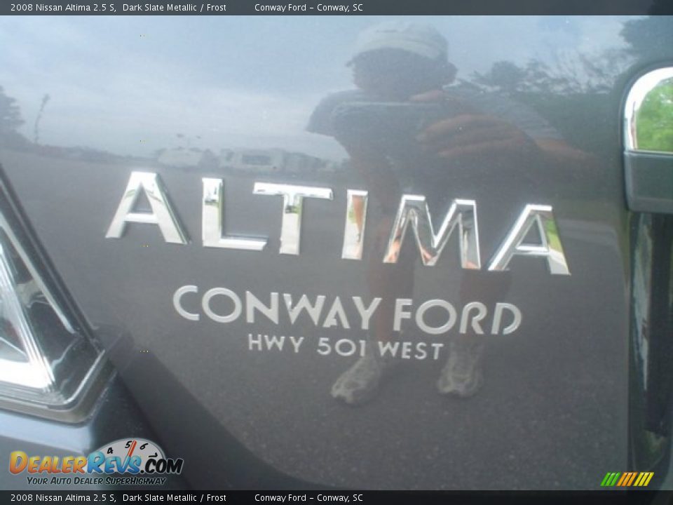 2008 Nissan Altima 2.5 S Dark Slate Metallic / Frost Photo #8