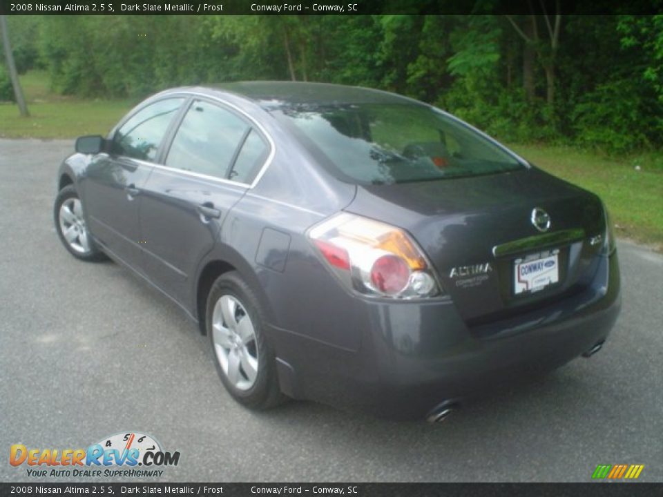 2008 Nissan Altima 2.5 S Dark Slate Metallic / Frost Photo #9