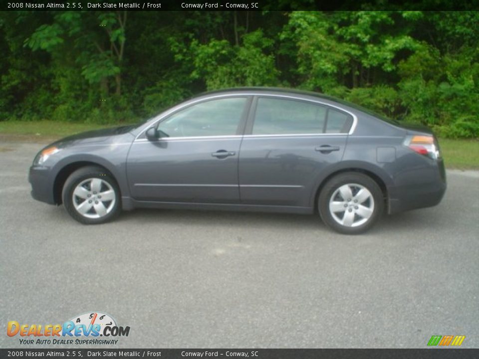 2008 Nissan Altima 2.5 S Dark Slate Metallic / Frost Photo #10