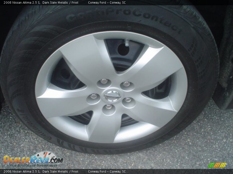 2008 Nissan Altima 2.5 S Dark Slate Metallic / Frost Photo #11