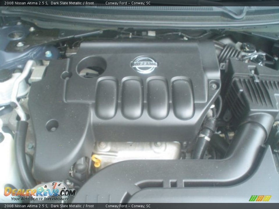 2008 Nissan Altima 2.5 S Dark Slate Metallic / Frost Photo #13