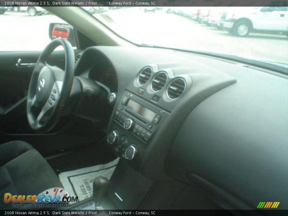 2008 Nissan Altima 2.5 S Dark Slate Metallic / Frost Photo #16