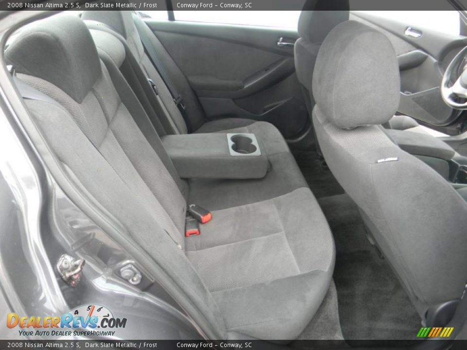 2008 Nissan Altima 2.5 S Dark Slate Metallic / Frost Photo #18