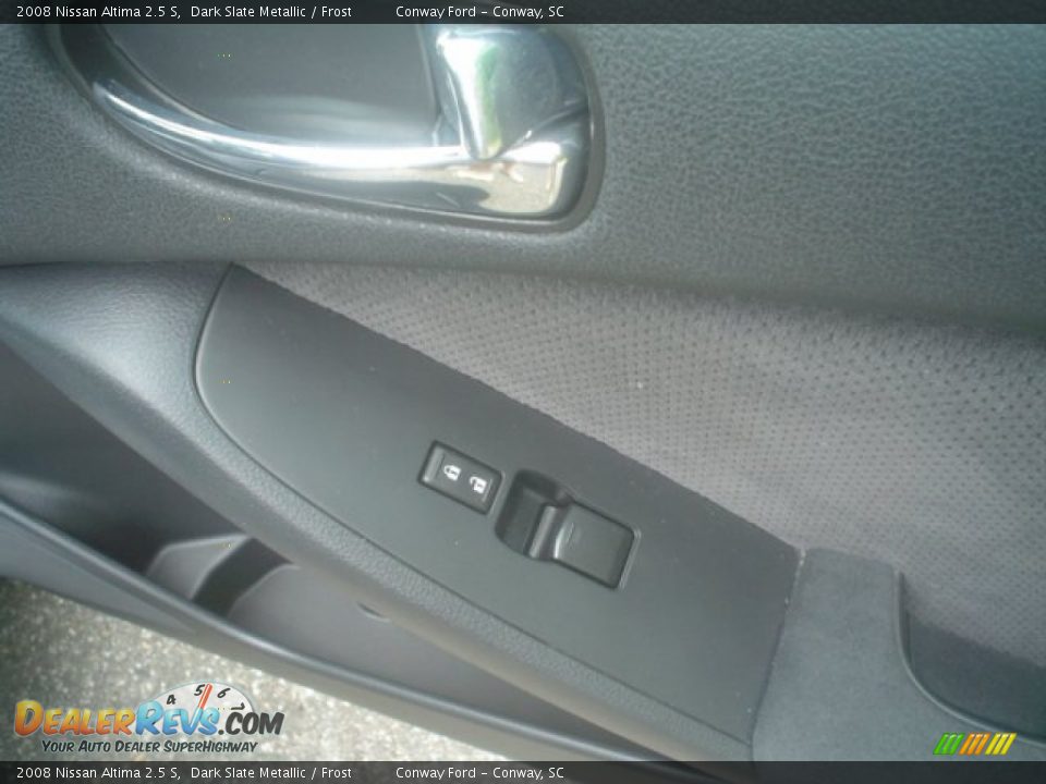 2008 Nissan Altima 2.5 S Dark Slate Metallic / Frost Photo #21