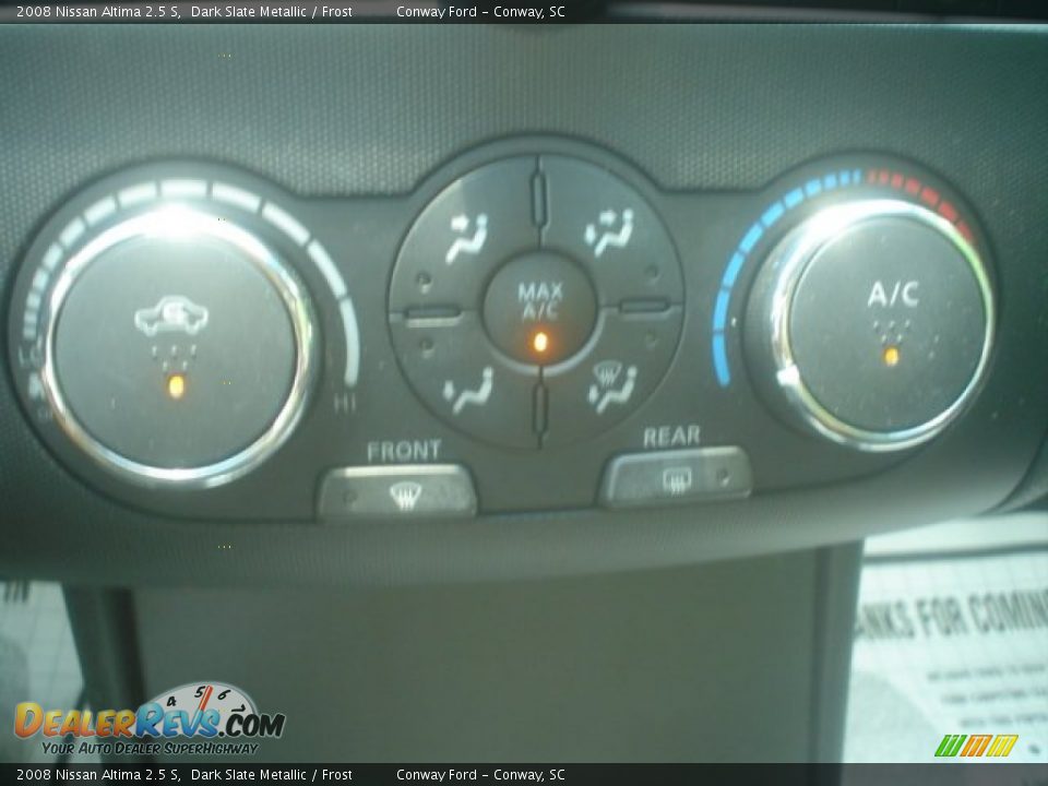 2008 Nissan Altima 2.5 S Dark Slate Metallic / Frost Photo #23