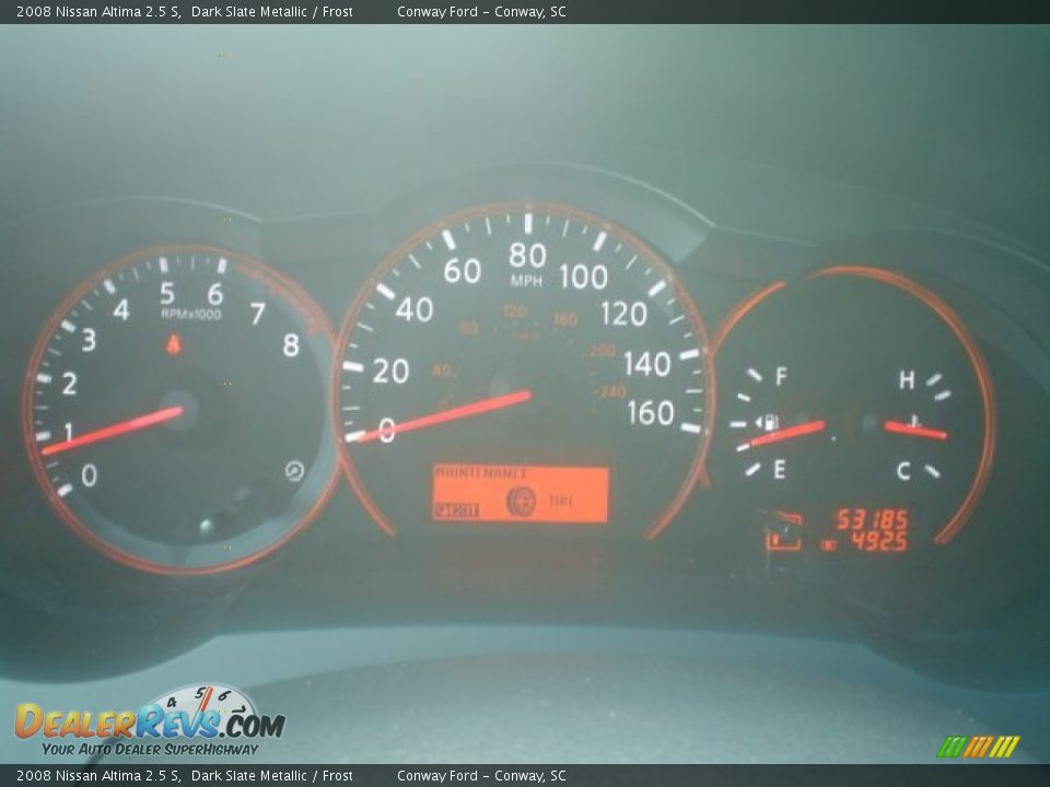 2008 Nissan Altima 2.5 S Dark Slate Metallic / Frost Photo #24