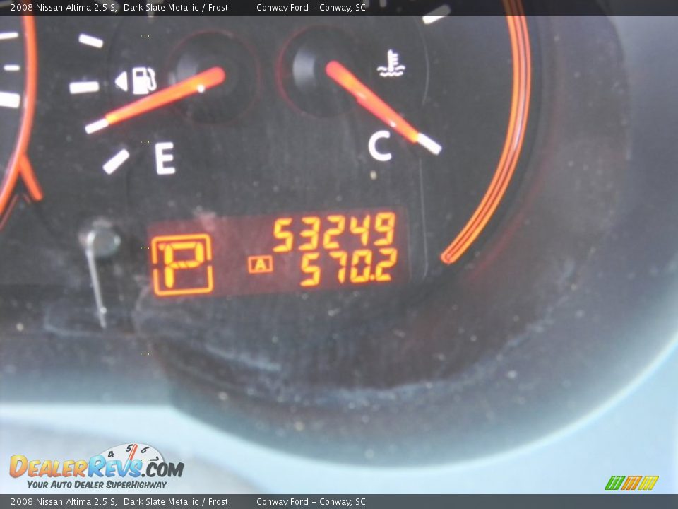 2008 Nissan Altima 2.5 S Dark Slate Metallic / Frost Photo #25