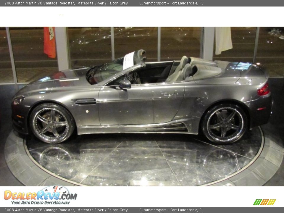 Meteorite Silver 2008 Aston Martin V8 Vantage Roadster Photo #8