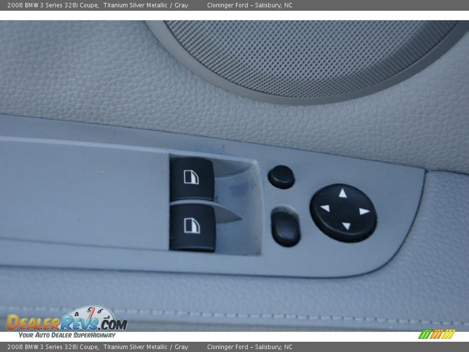 2008 BMW 3 Series 328i Coupe Titanium Silver Metallic / Gray Photo #9