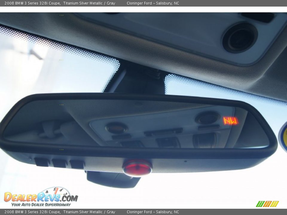 2008 BMW 3 Series 328i Coupe Titanium Silver Metallic / Gray Photo #31