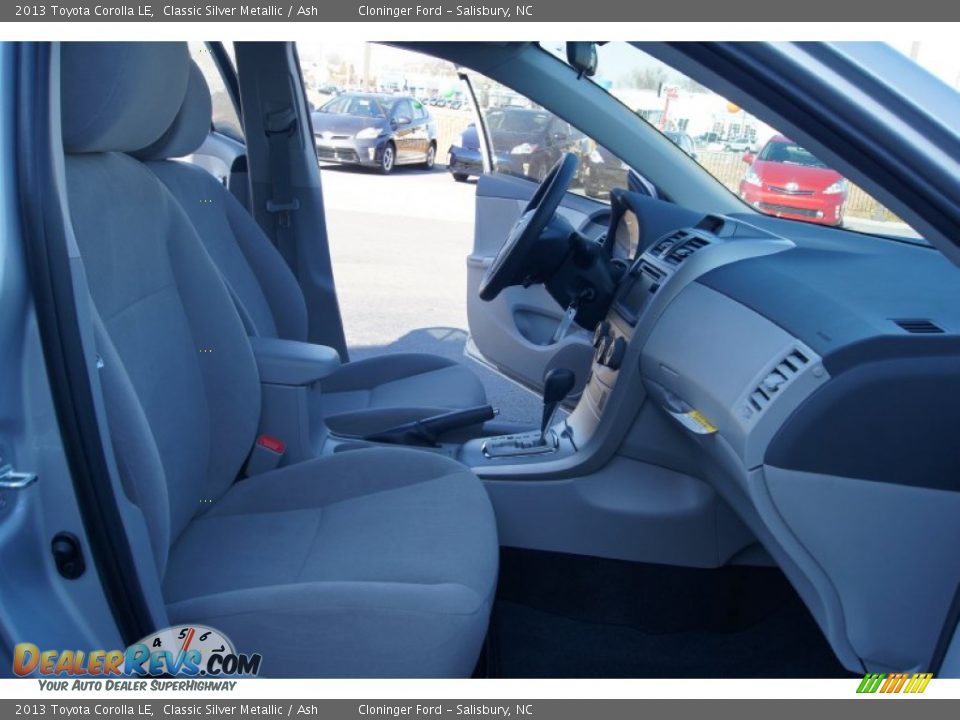 2013 Toyota Corolla LE Classic Silver Metallic / Ash Photo #15