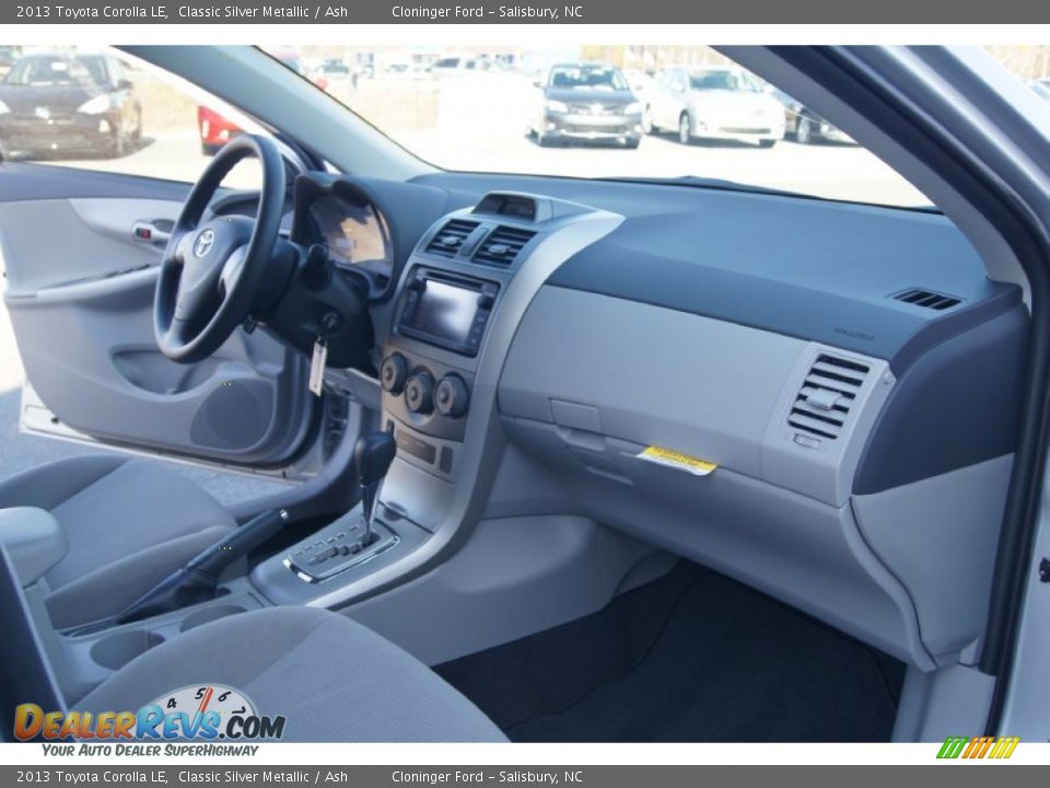2013 Toyota Corolla LE Classic Silver Metallic / Ash Photo #16