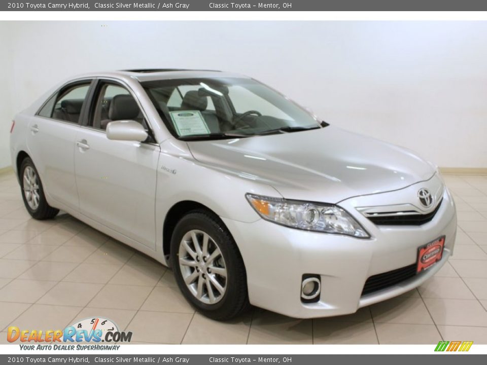 2010 Toyota Camry Hybrid Classic Silver Metallic / Ash Gray Photo #1