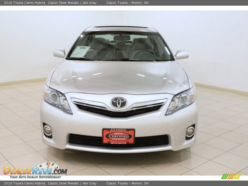 2010 Toyota Camry Hybrid Classic Silver Metallic / Ash Gray Photo #2