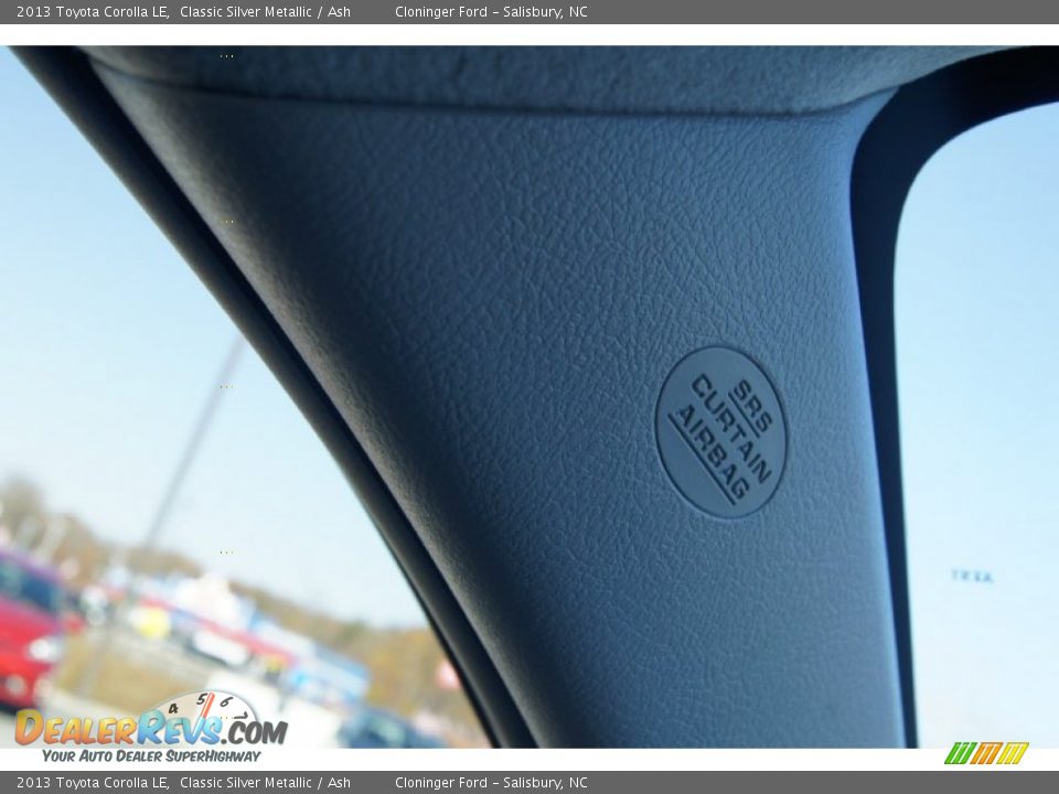 2013 Toyota Corolla LE Classic Silver Metallic / Ash Photo #31