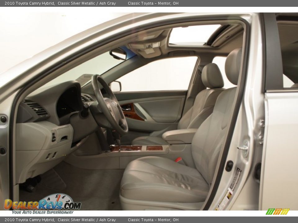 2010 Toyota Camry Hybrid Classic Silver Metallic / Ash Gray Photo #6